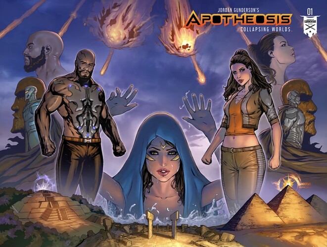 Apotheosis 1 H Wrap cover by Jordan Gunderson & Steve Firchow