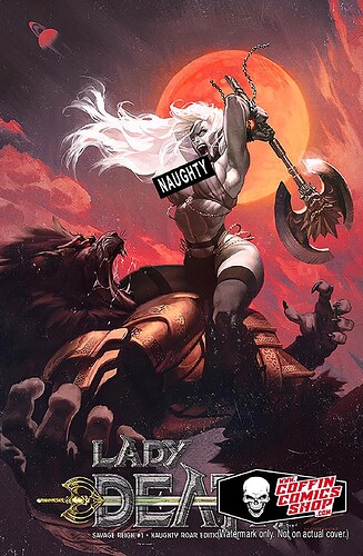 Lady Death Savage Reign 1, Enzo Fernandez Naughty Roar Edition