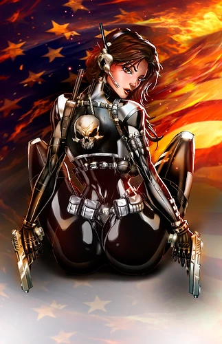 White Widow 8, Tyndall C2E2 Cover D Metal
