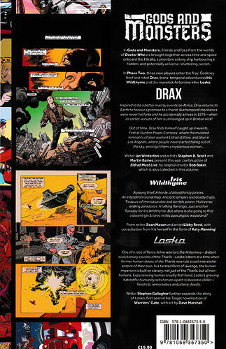 Gods and Monsters Phase Two Back