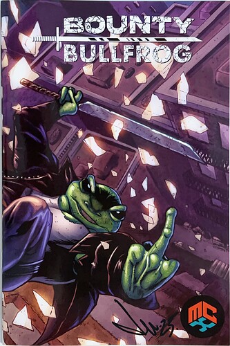 Bounty Bullfrog 1 Memphis Comic Expo 2025 variant front