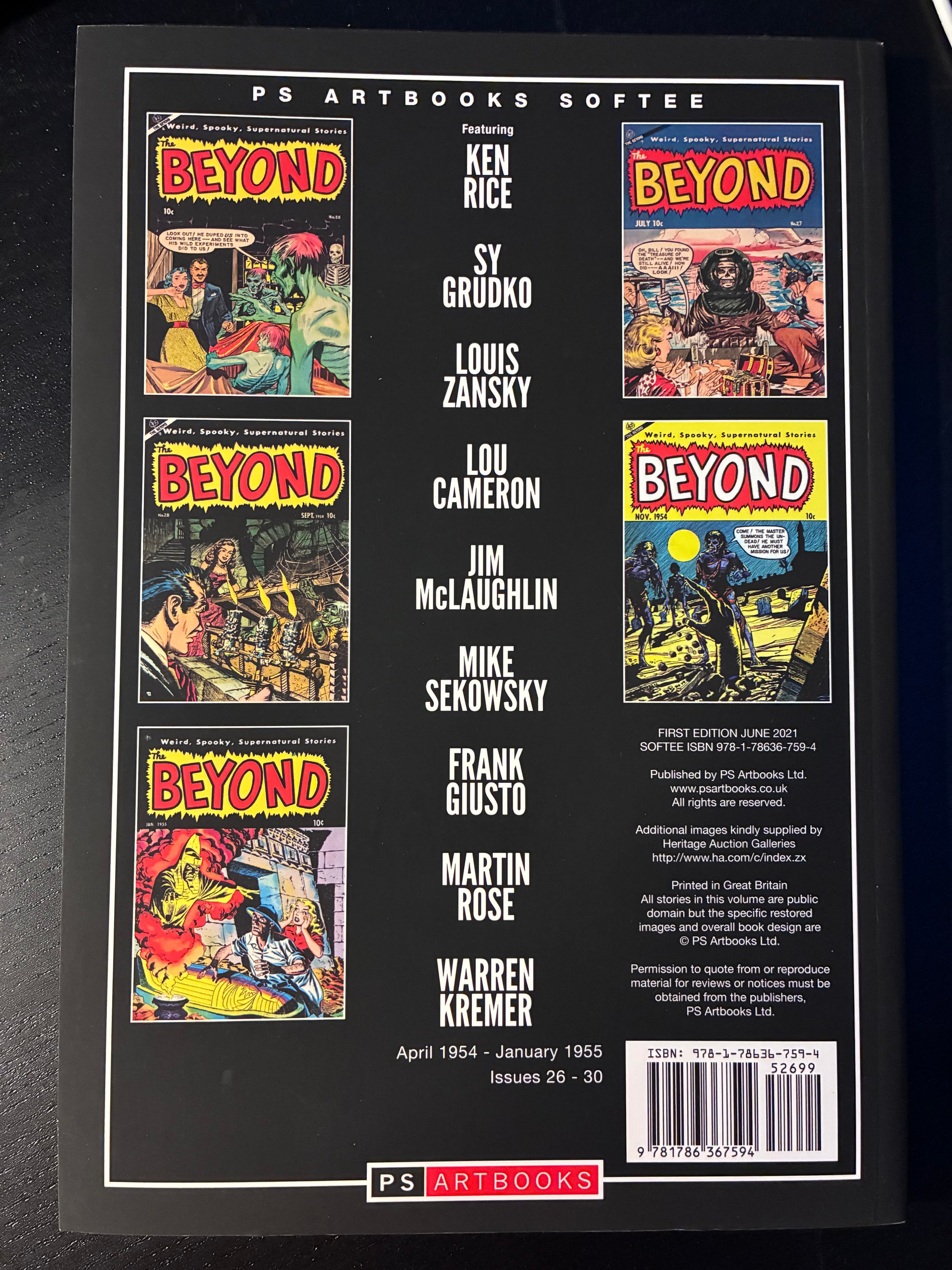 Added] The Beyond: TPs 1-6 PS Artbooks - Core | Processed - Club CLZ