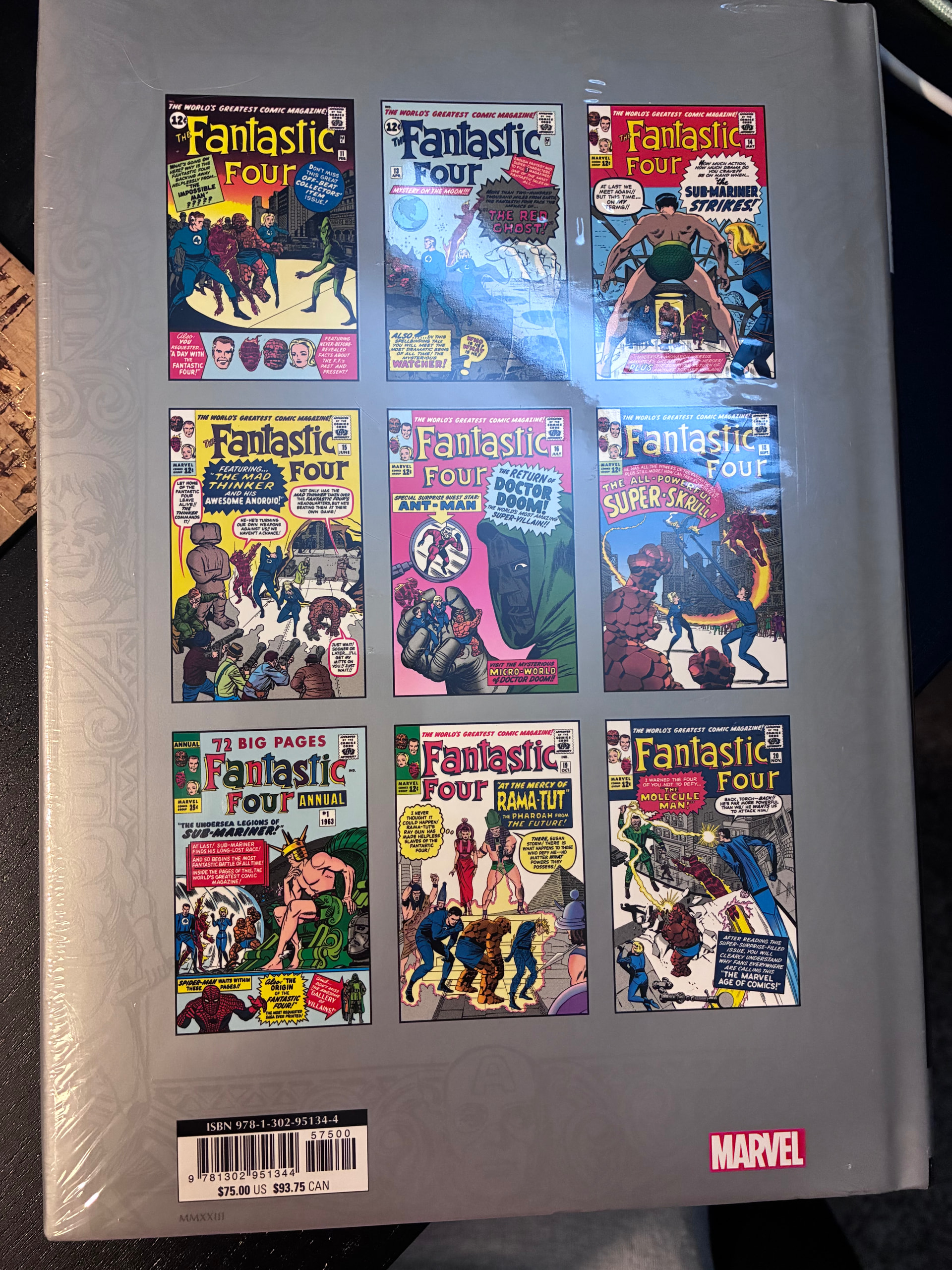 Fantastic Four Marvel Masterworks: #2HC-E (?) Missing - Core